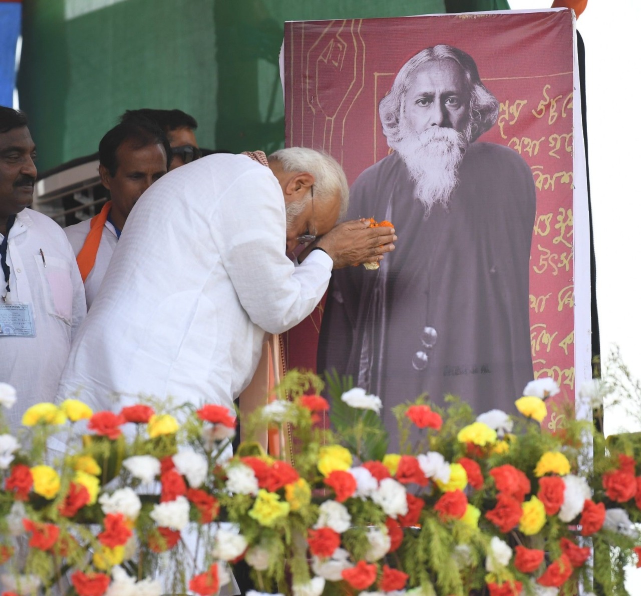 PM Modi tweets: Tributes to Gurudev Tagore on his Jayanti. Gifted in several fields, he made a strong contribution towards India’s freedom movement. His clarity of thought and expression were always outstanding.