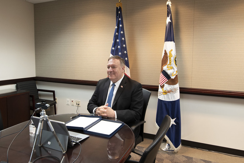 US Champions a free & open Indo-Pacific: Mike Pompeo