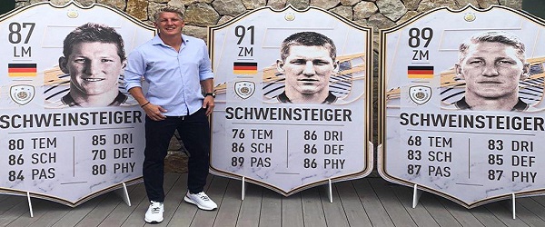 Extremely proud to be one of the 100 ICONS in #FIFA21: @BSchweinsteiger
