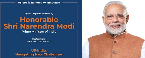 PM to Address the 3rd Annual Leadership Summit of the @USISPForum on September 3