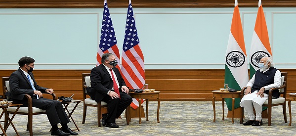 India-US partnership: Mike Pompeo, Mark Esper meet PM Narendra Modi, discuss key strategic issues @SecPompeo @EsperDoD @narendramodi
