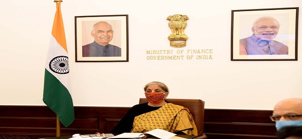 FM Nirmala Sitharaman attends the G20 Finance Ministers virtual meeting