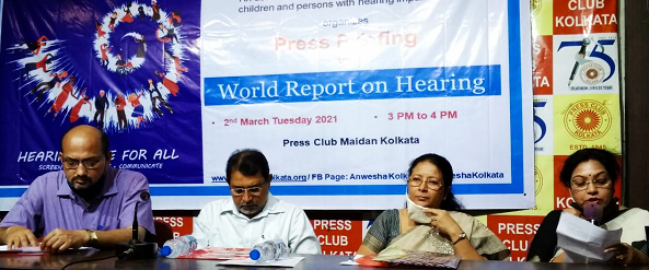 Anwesha Kolkata urges Government to integrate people-centered ear and hearing care within universal health coverage