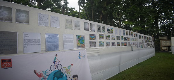 Art Exhibition to promote “Cycling and Clean Air” in Kolkata