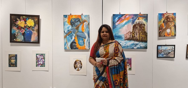 ‘Mystic Healing’ Painting Exhibition held at Smart Art Gallery, New Town