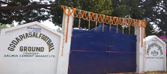 डालमिया भारत सीमेंट लिमिटेड ने मेदिनीपुर में गोदापैसाल खेल मैदान का उद्घाटन किया