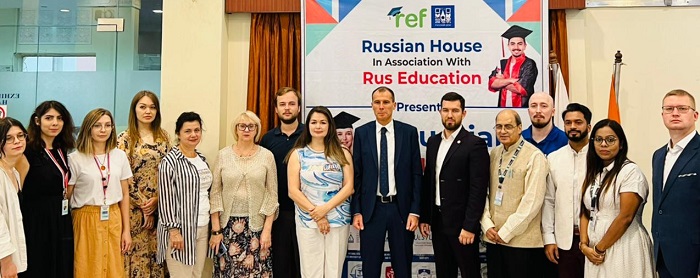 Students got first hand information from Top Universities at Russian Education Fair in Kolkata