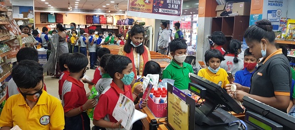 Griffins International School organizes experiential field trip to help children learn about Exchange of Goods and Money