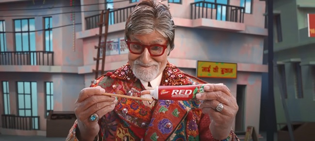 दिग्गज अभिनेता अमिताभ बच्चन के 80वें जन्मदिन पर डाबर रैड पेस्ट ने उनके गीत ‘ईर बीर पत्ते’ को किया रीक्रिएट