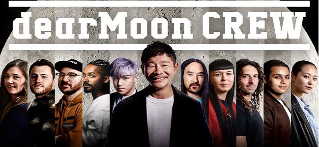 Yusaku Maezawa announces Eight Crew members flying around the Moon aboard Starship