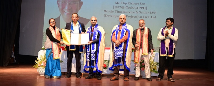 IIT Kharagpur felicitates L&T’s DK Sen with ‘Distinguished Alumnus Award 2022’