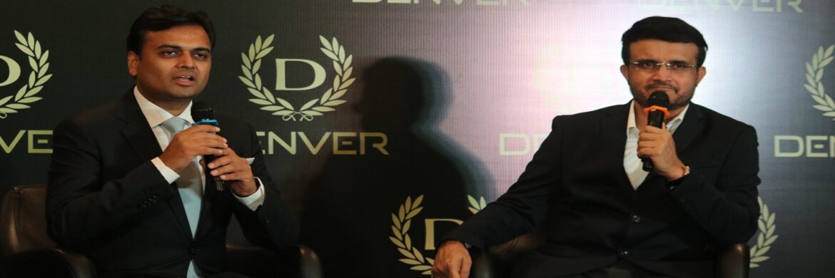Denver announces cricket legend Sourav Ganguly as Brand Face