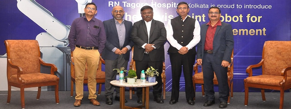 NH RN Tagore Hospital, Kolkata sets up First Fully Active Robot for Joint Replacement Surgery