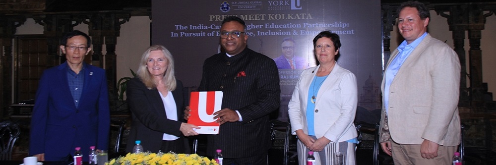 York University partners with O.P. Jindal Global University to strengthen Higher Education in India