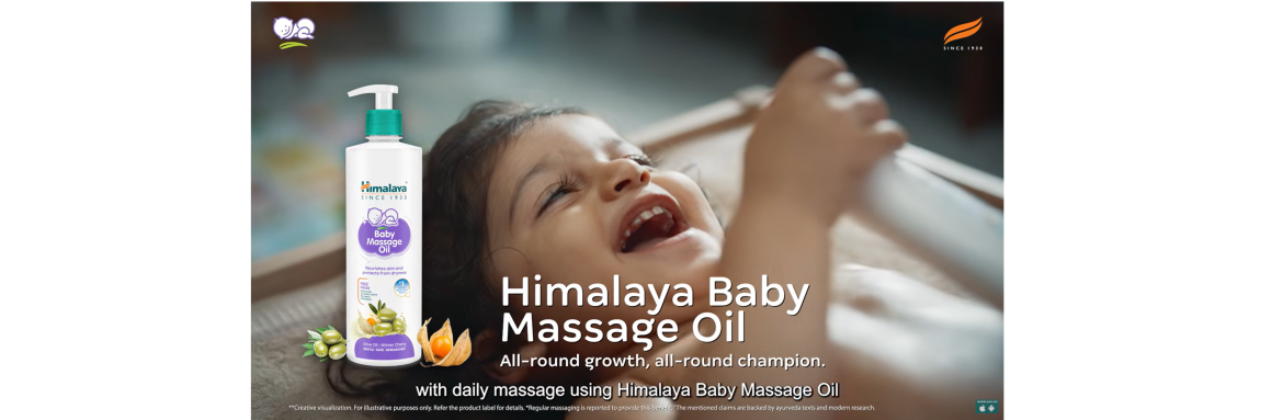 Himalaya BabyCare launches new DVC for Himalaya Baby Massage Oil